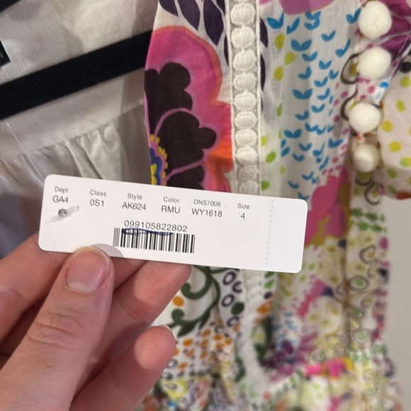 J. Crew Pom-pom dress in Ratti® retro floral Size 4 - Picture 6 of 9